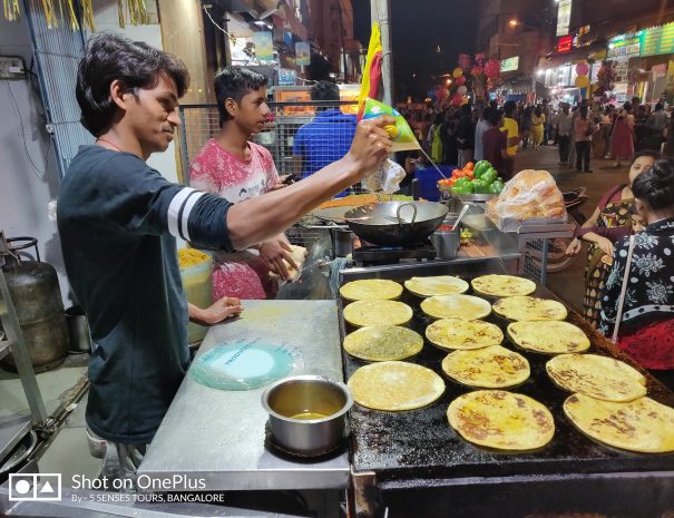 Food street walk in Bangalore