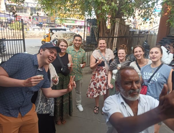 Food walk in Delhi