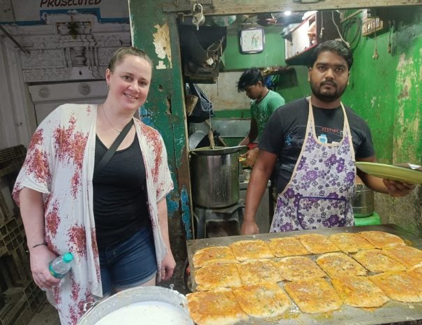 Food walk in Varanasi