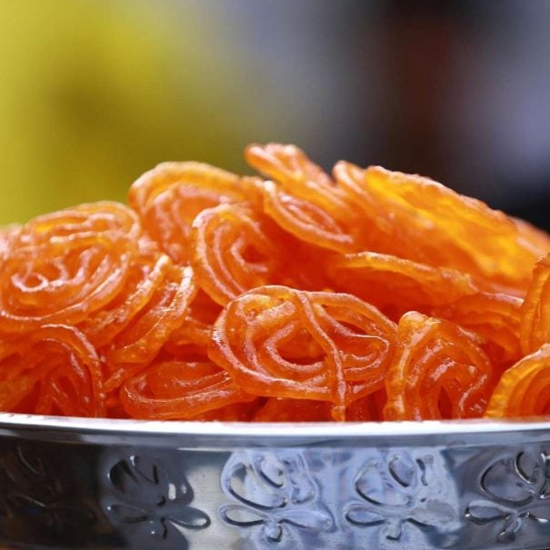 Jalebi during Kochi food walk