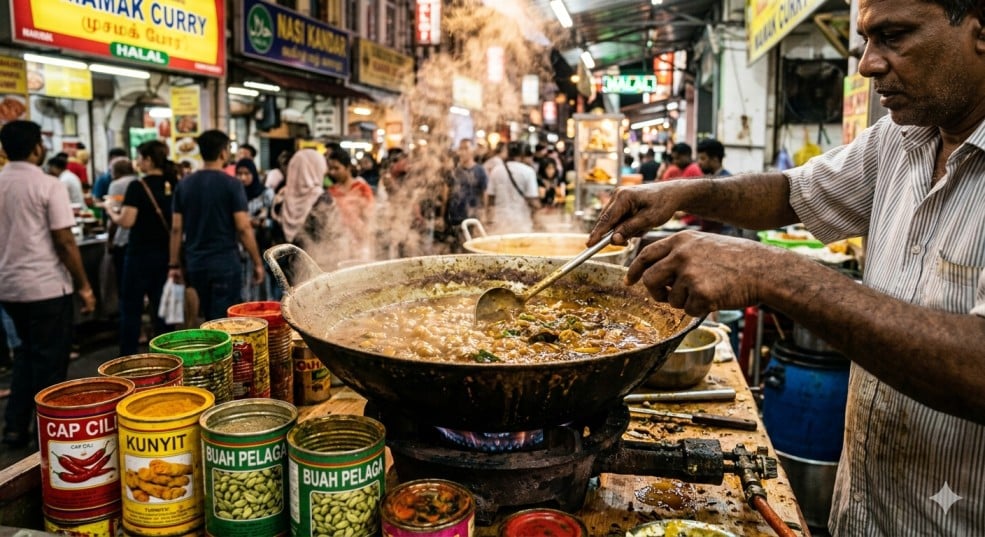 Culinary street in georgetown walk chennai
